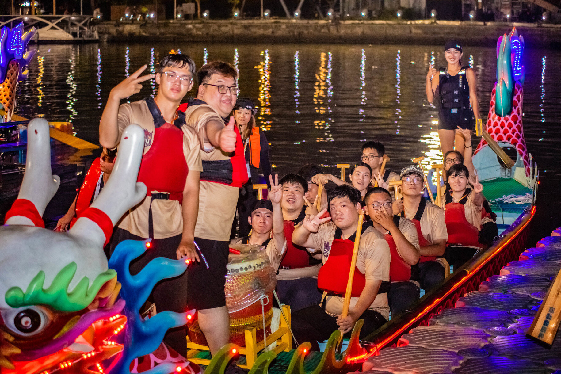 首次出征即奪牌!正修特殊教中心龍舟賽季軍圖片