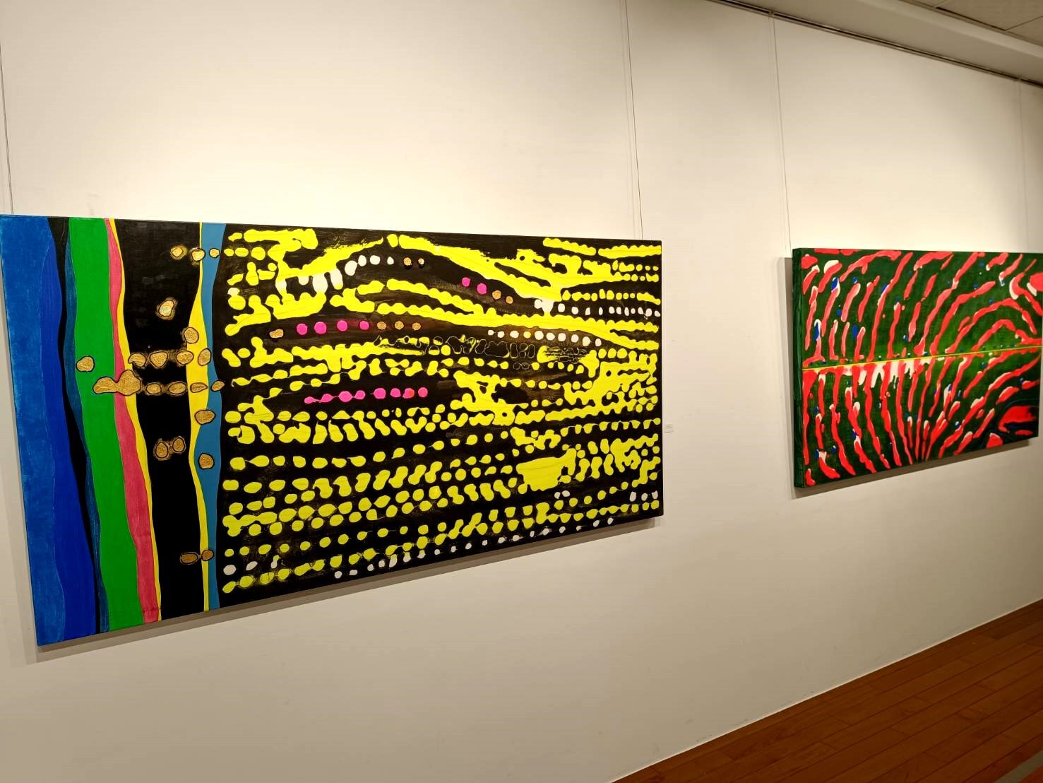 洪明爵人類世之下多元共生個展 呈現海洋 家鄉濃濃情感圖片