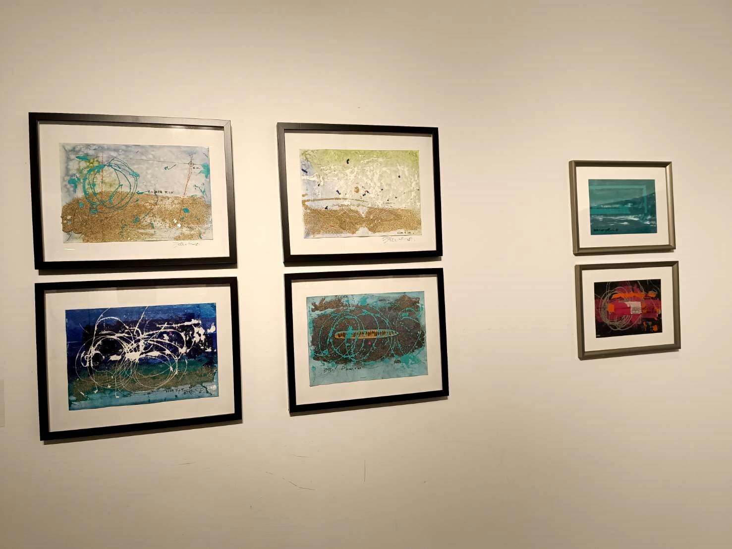 洪明爵人類世之下多元共生個展 呈現海洋 家鄉濃濃情感圖片