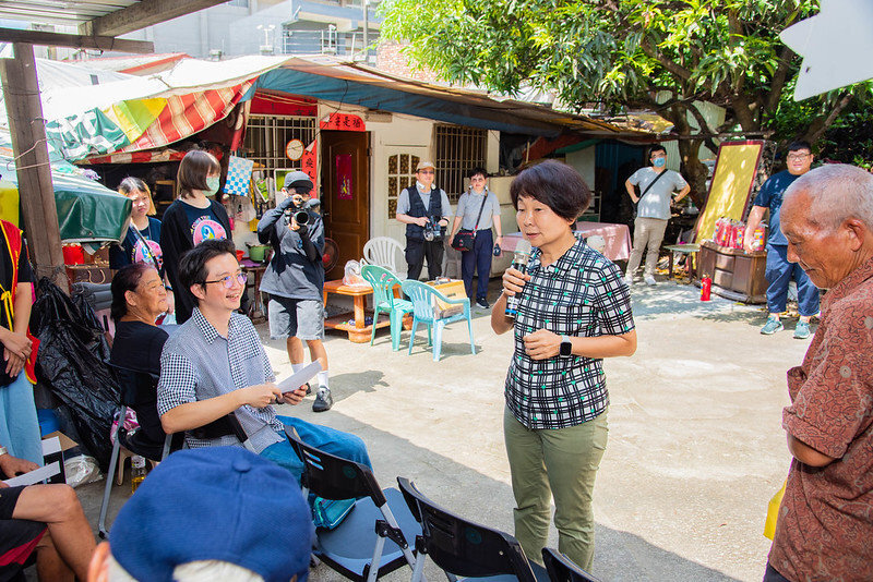 正修圓夢社會幸福呷百二 教長輩使用滅火器居住更安全圖片