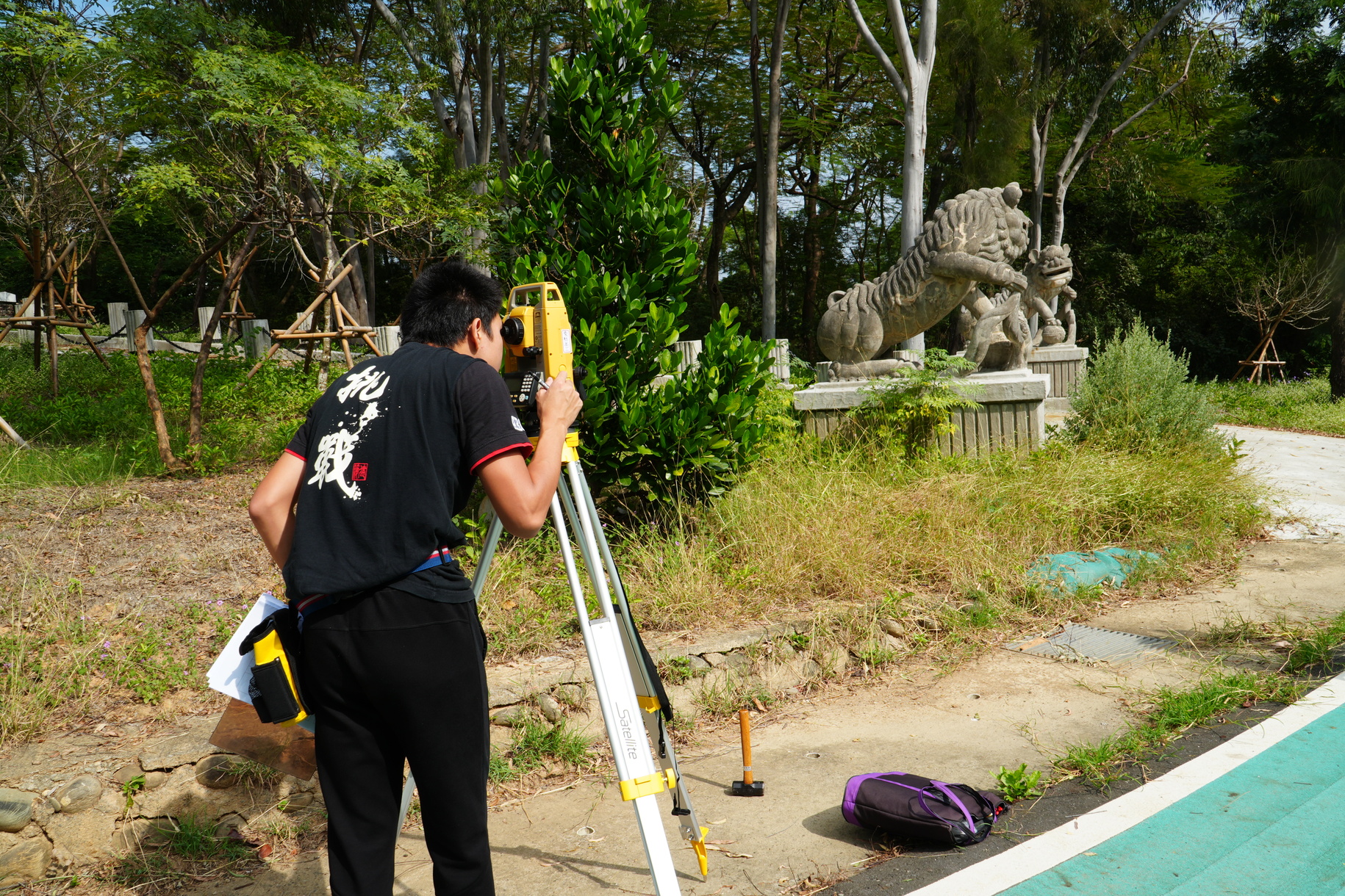 全國高中職測繪技能競賽盛大登場 21校競技臺中高工土木科勇奪冠軍圖片