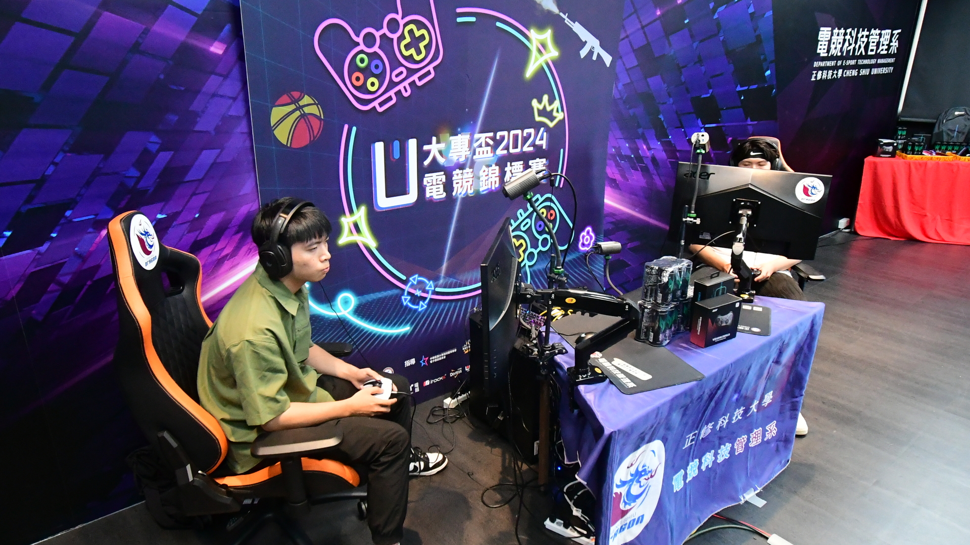 大專盃電競錦標賽NBA2K24激戰 虎尾科大連兩勝奪冠圖片