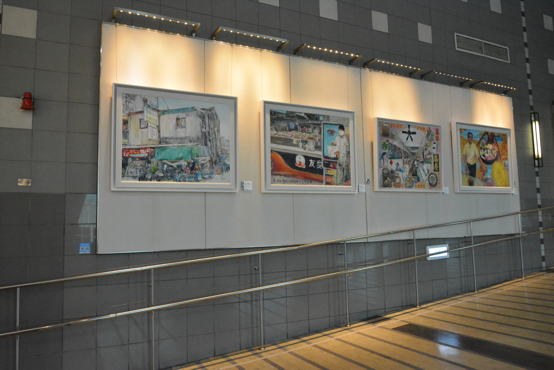 侯文欽以畫筆描繪府城食光 24組作品邀旅客感受人文魅力圖片