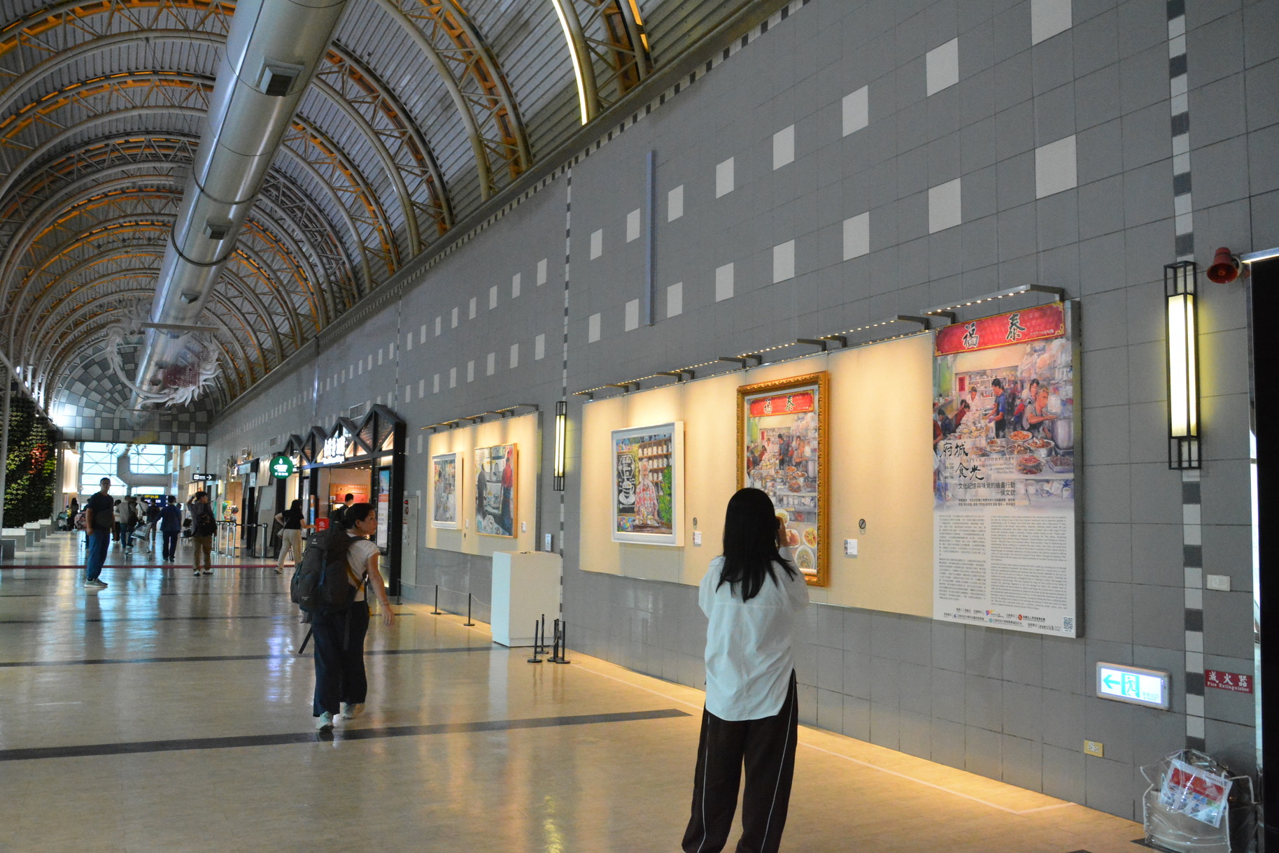 侯文欽以畫筆描繪府城食光 24組作品邀旅客感受人文魅力圖片