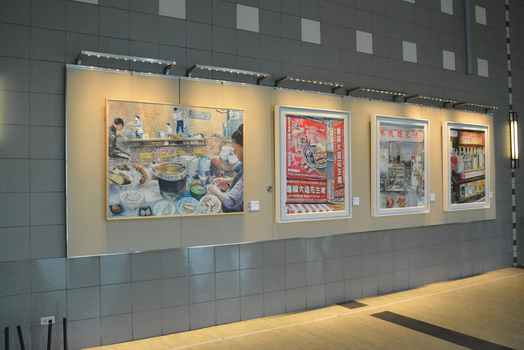 侯文欽以畫筆描繪府城食光 24組作品邀旅客感受人文魅力圖片