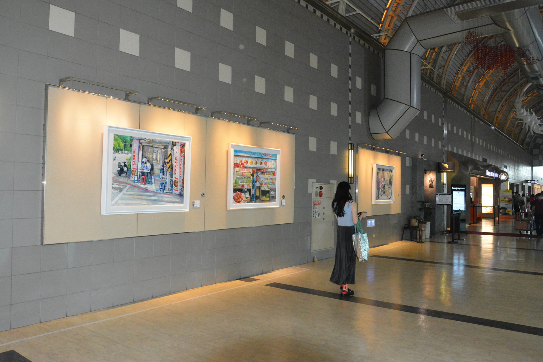 侯文欽以畫筆描繪府城食光 24組作品邀旅客感受人文魅力圖片