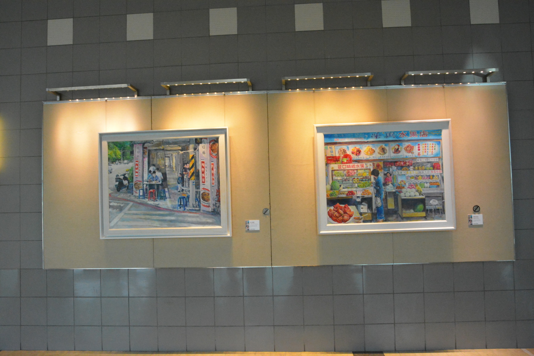 侯文欽以畫筆描繪府城食光 24組作品邀旅客感受人文魅力圖片