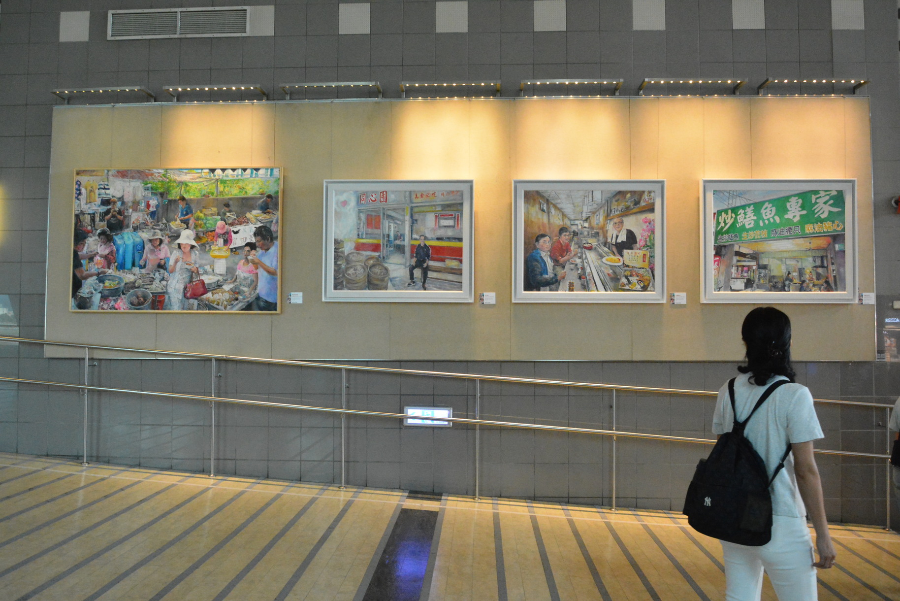 侯文欽以畫筆描繪府城食光 24組作品邀旅客感受人文魅力圖片