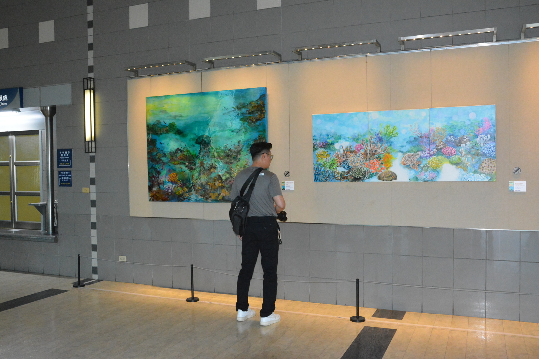 張新丕、曾琬婷描繪南方風景 22組作品邀旅客感受土地詩篇圖片