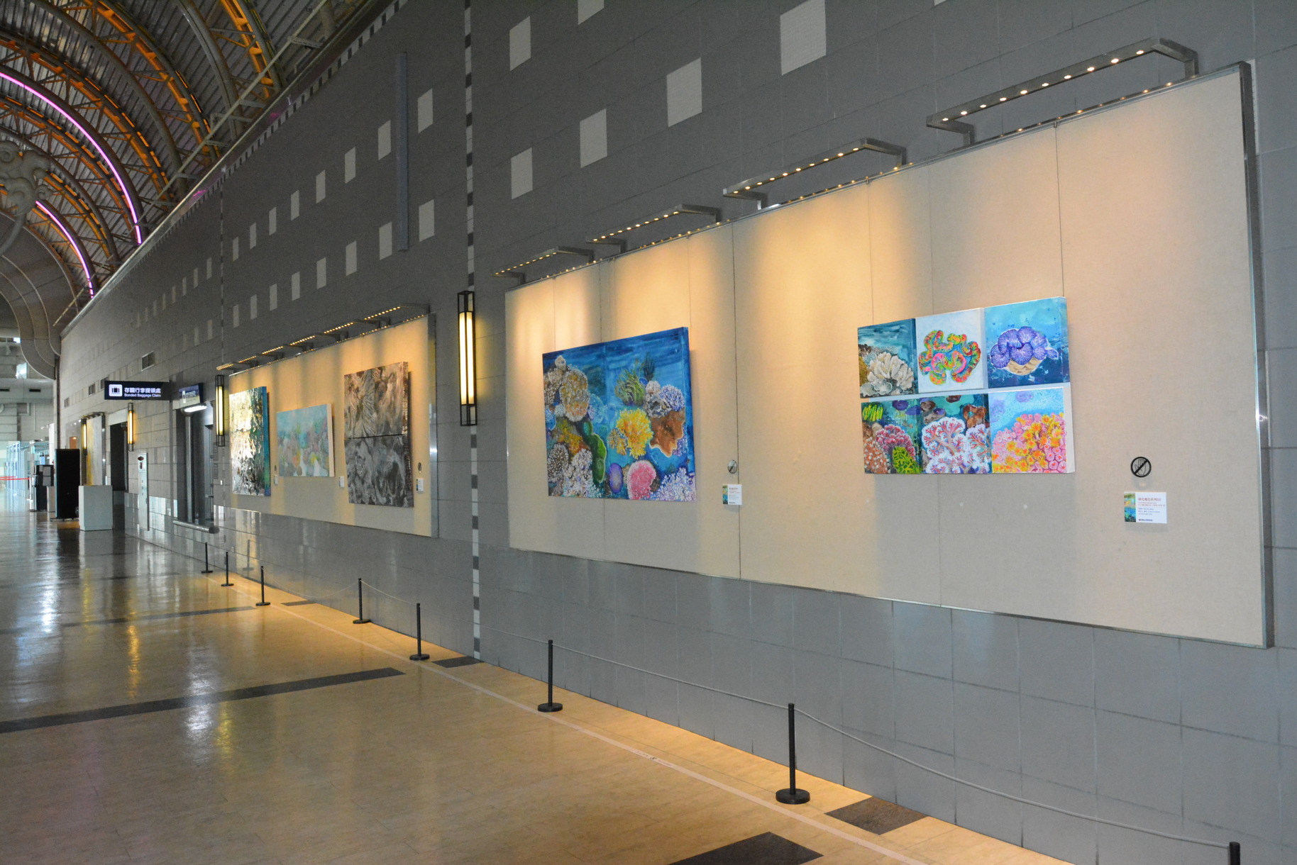 張新丕、曾琬婷描繪南方風景 22組作品邀旅客感受土地詩篇圖片
