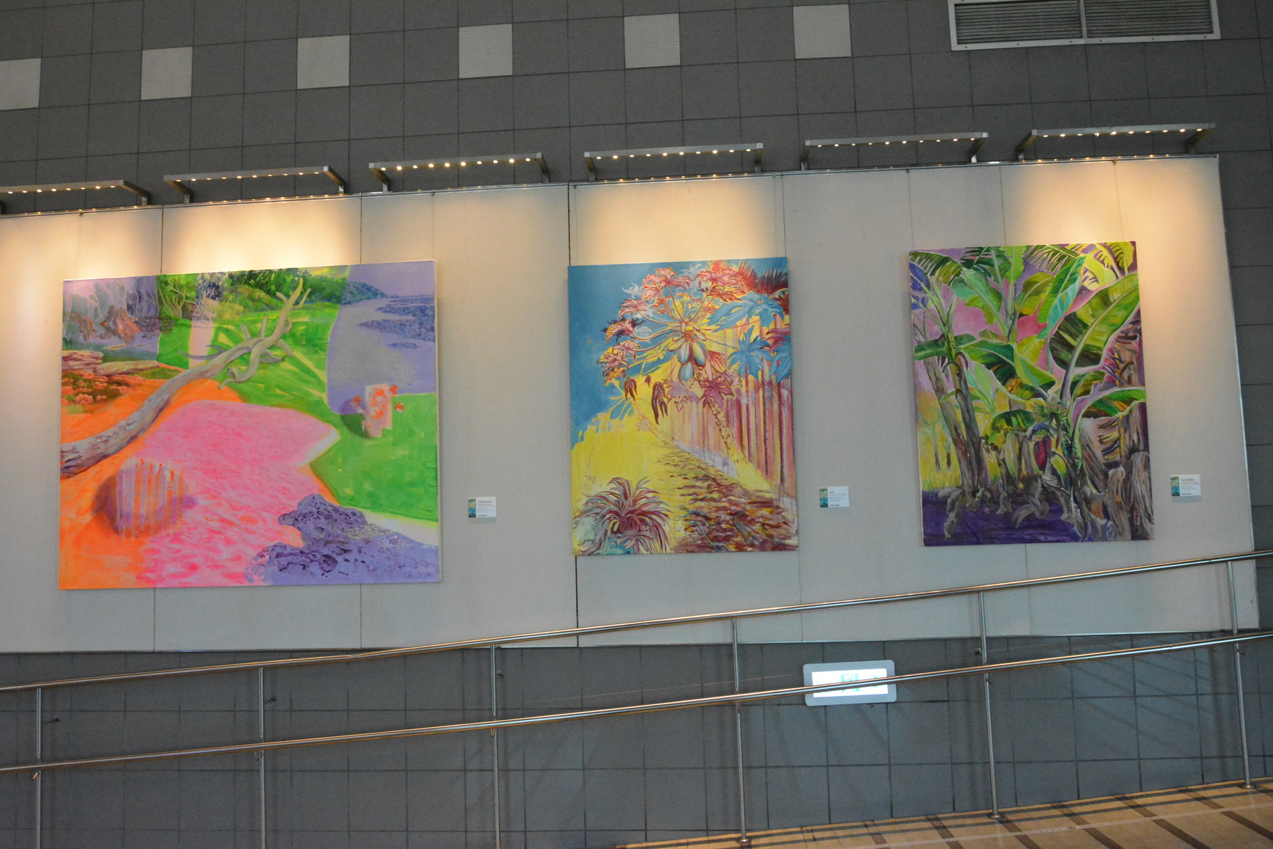 張新丕、曾琬婷描繪南方風景 22組作品邀旅客感受土地詩篇圖片
