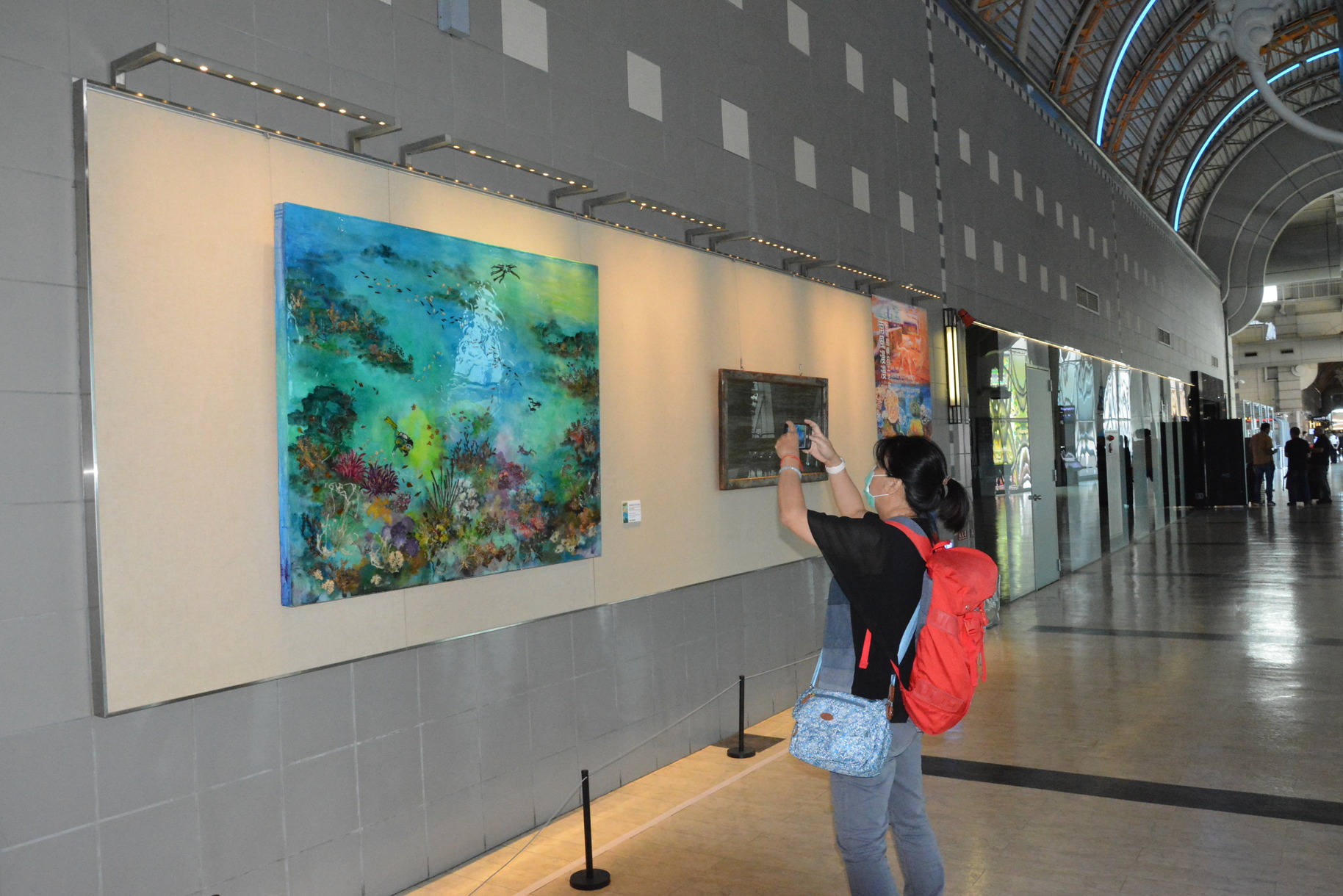 張新丕、曾琬婷描繪南方風景 22組作品邀旅客感受土地詩篇圖片