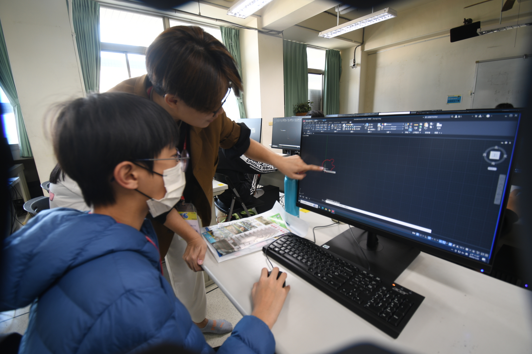 Experience Camp—The Department of Architecture and Interior Design, Cheng Shiu University "Ignites" Enthusiasm: Endless Fun of AI Creation with DronesImage