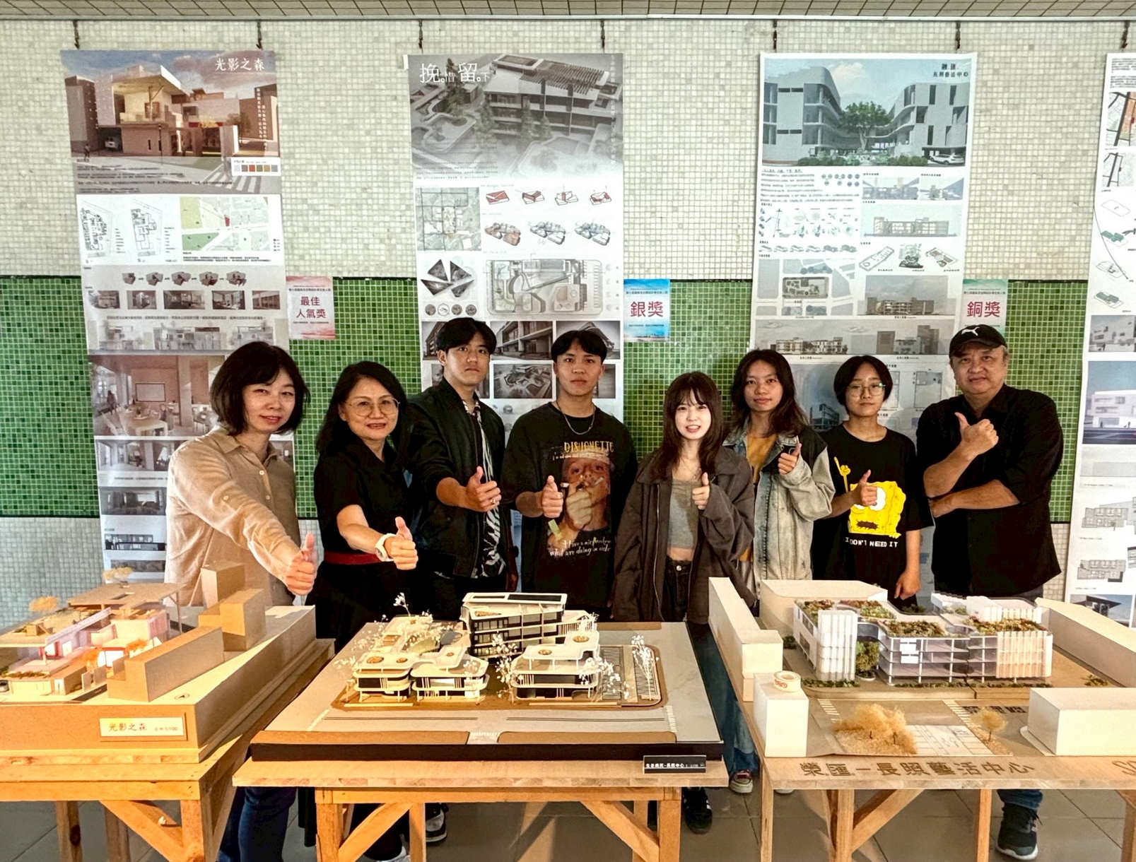 正修建築設計新人獎大贏家! 勇奪銀、銅、最佳人氣六大獎圖片
