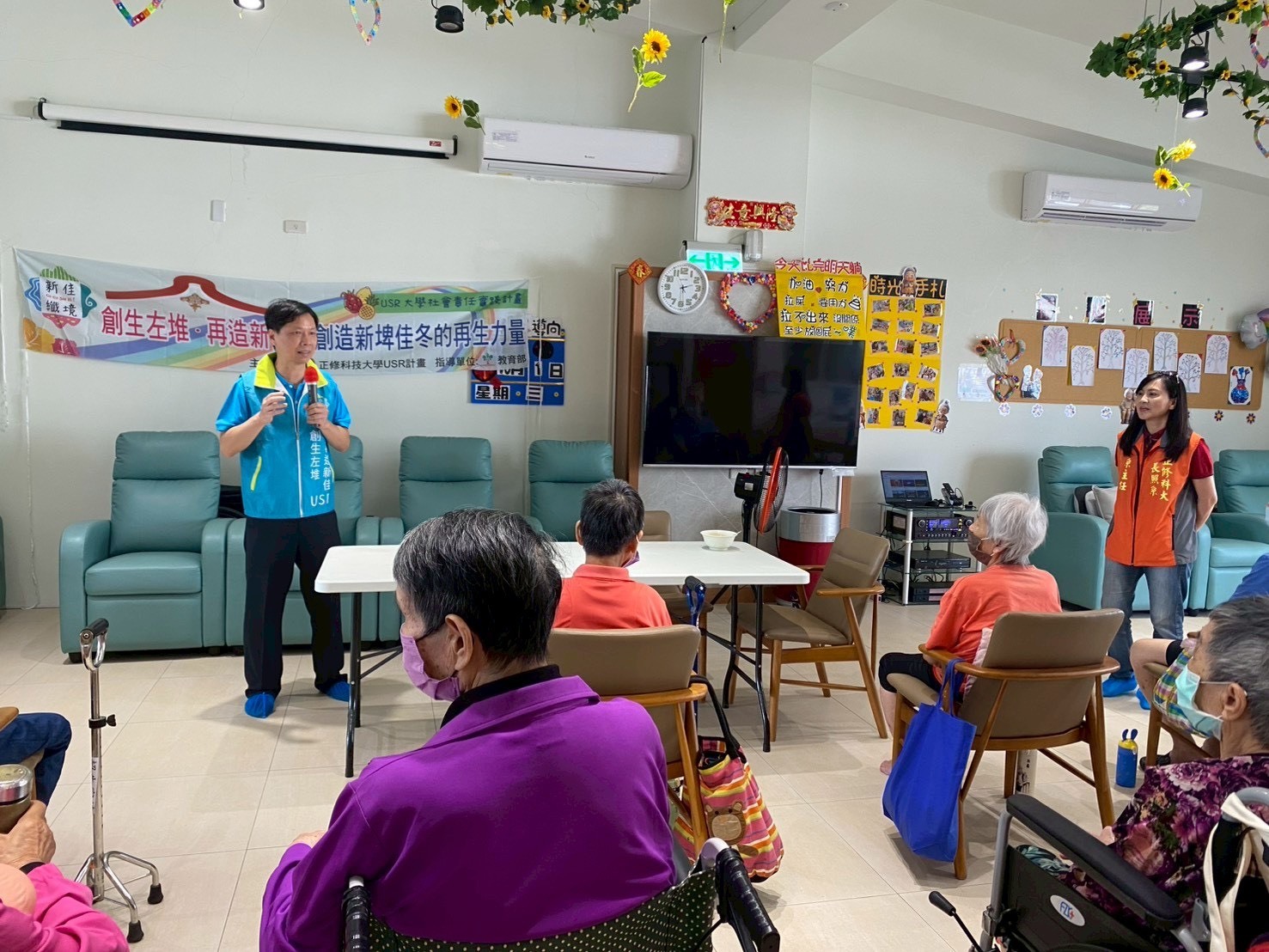 正修科大USR團隊前進屏東佳冬 以健康飲食與吞嚥指導關懷長者圖片