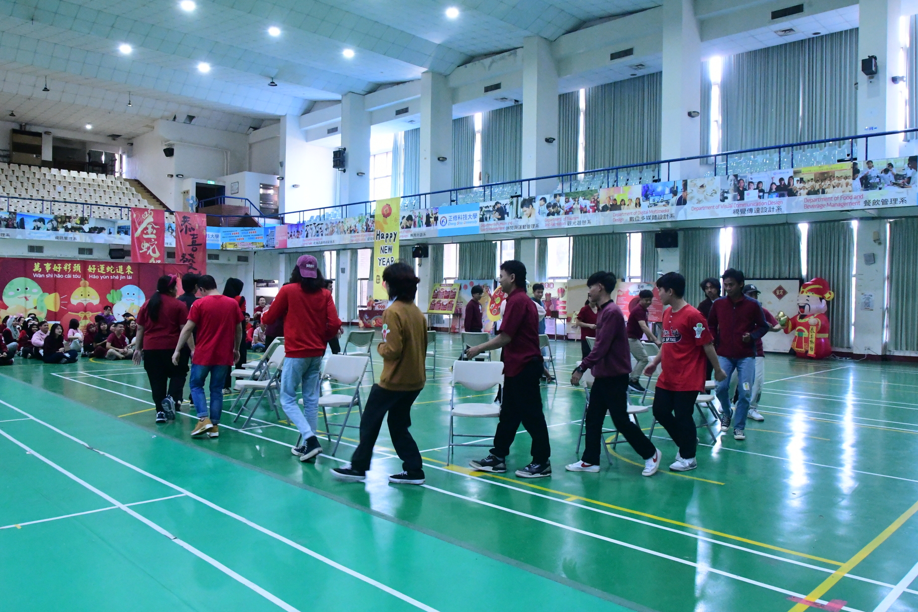 Cheng Shiu University Welcomes Good Fortune in the Year of the Snake and Wishes a Great Year Ahead: International Students Partake Taiwanese Lunar New Year Festivities with Joy and ExcitementImage