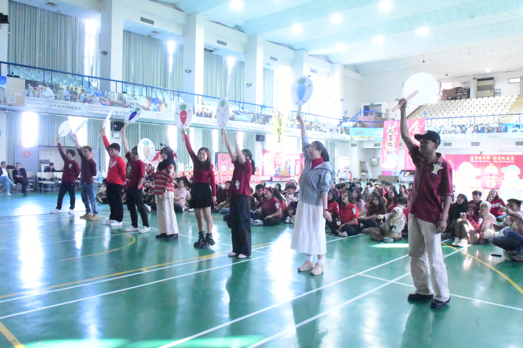 Cheng Shiu University Welcomes Good Fortune in the Year of the Snake and Wishes a Great Year Ahead: International Students Partake Taiwanese Lunar New Year Festivities with Joy and ExcitementImage