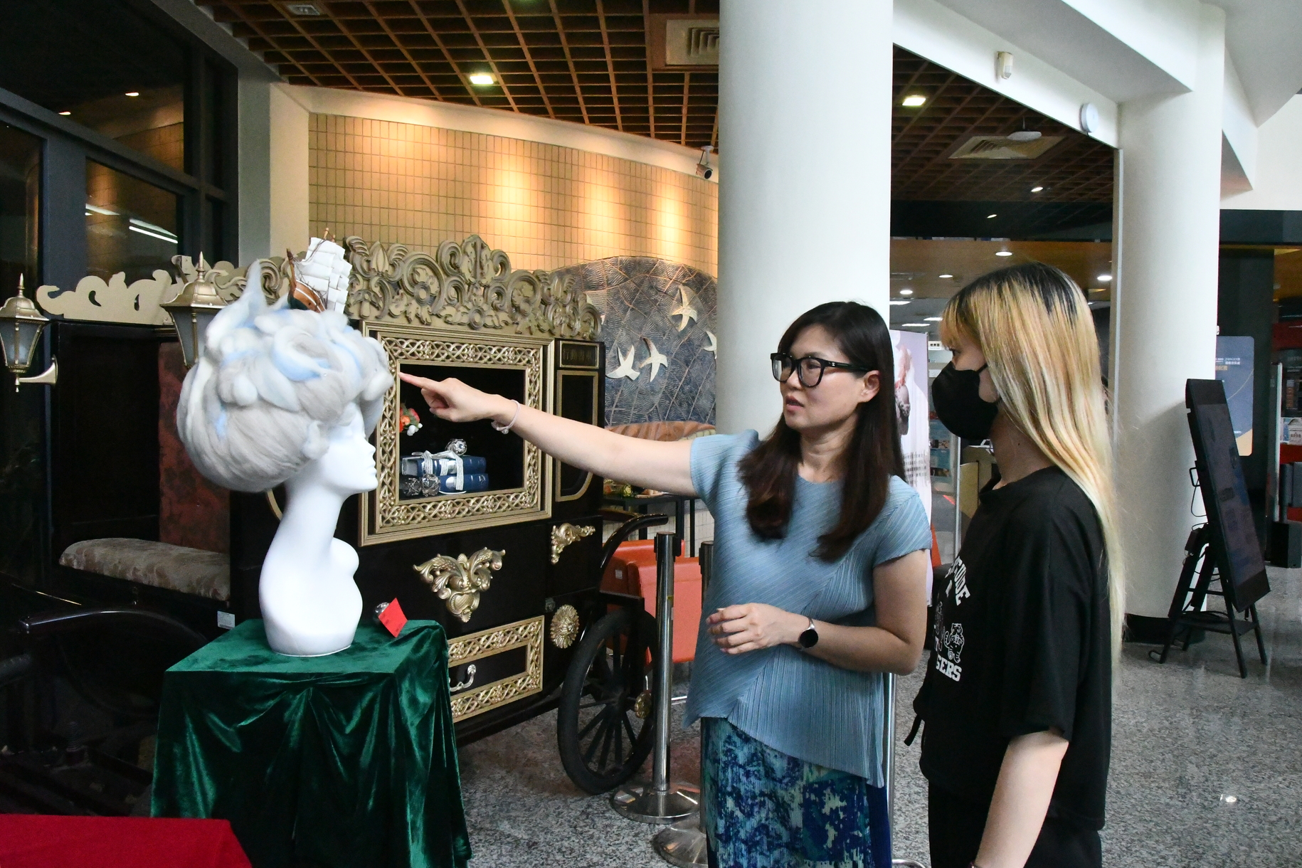 正修羊毛氈藝術創作展 簡湘紜洛可可風永續之美圖片