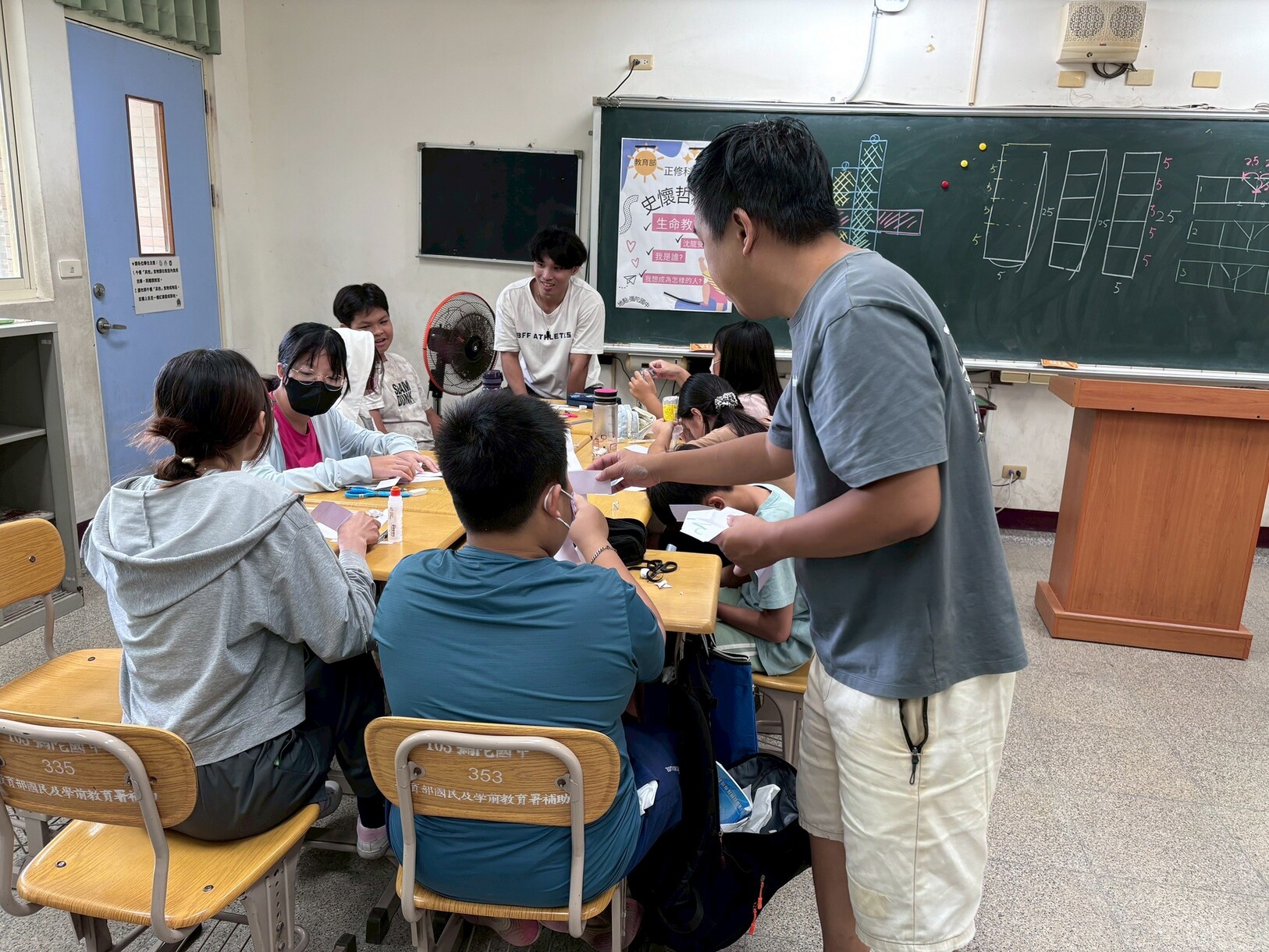 正修師資生暑期攜手彌陀國中 用愛與專業協助點亮孩子未來圖片
