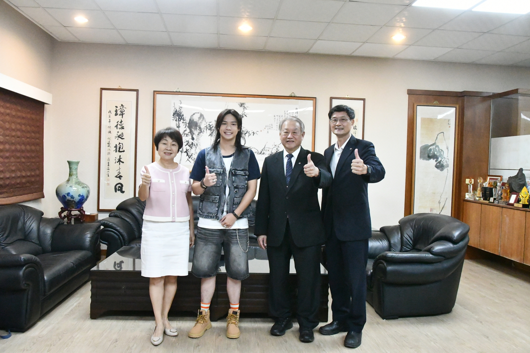 大愛電視製作全新青春校園劇即將殺青 正修科大全力支援拍攝《今天愛上我》圖片