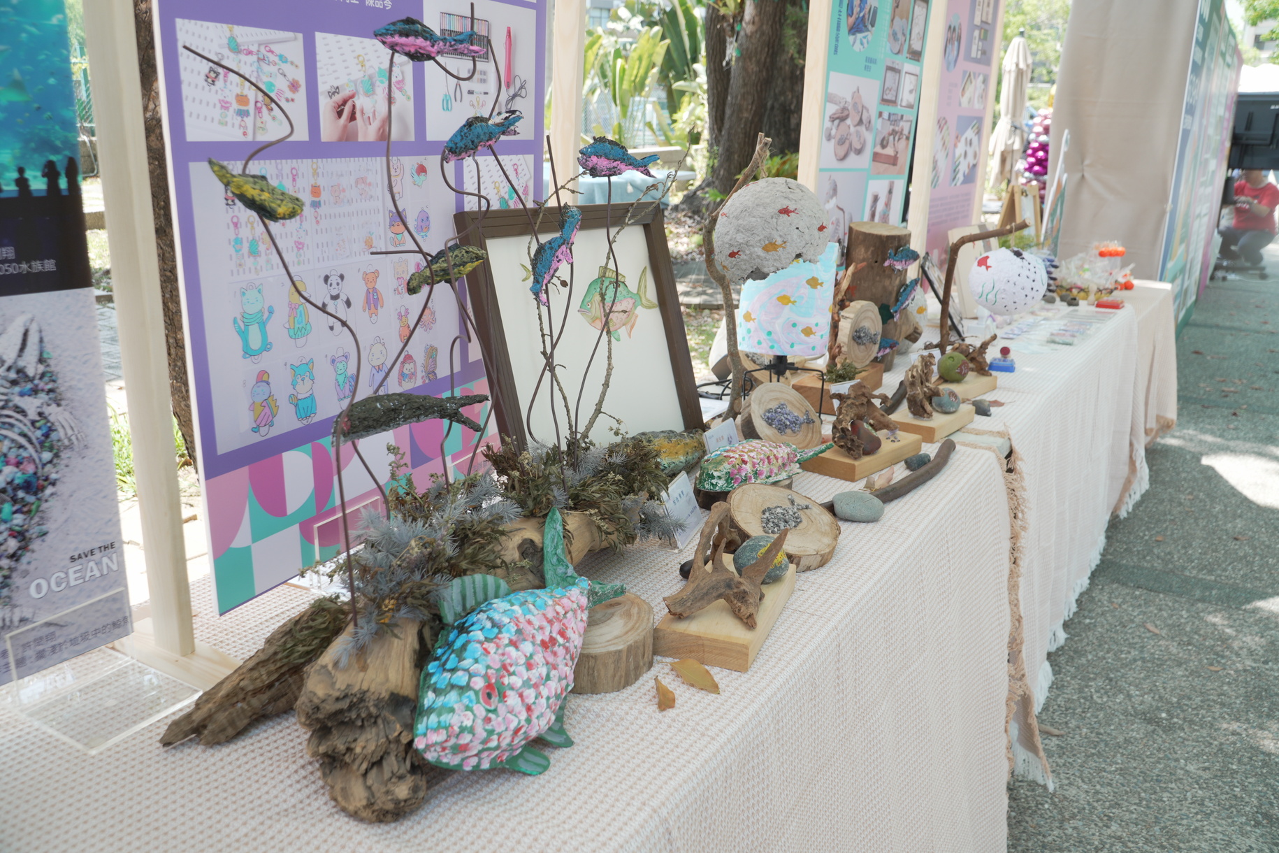 Cheng Shiu Special Education Resource Center Holds Wetland Revitalization Art Exhibition as Students Demonstrate the Power of Coexistence with Nature Through ArtImage