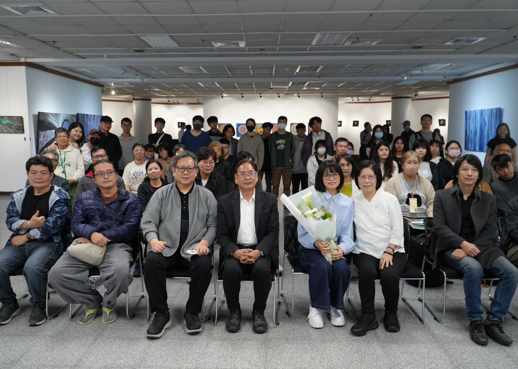 正修開學首展「樹河」胡采炘個展登場  45件作品呈現覺知與療癒的藝術旅程圖片