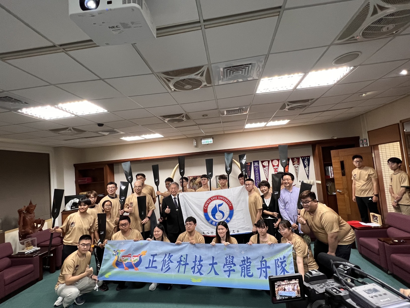 正修3學子逆境中綻放堅毅光芒 12特教生組成龍舟隊盼旗開得勝圖片